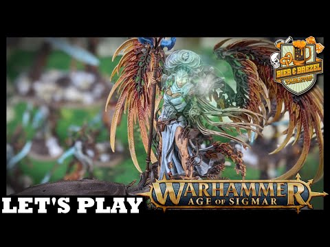 Let's Play Age of Sigmar | Cities of Sigmar (Hallowheart) vs Sylvaneth (Winterleaf) | Spielbericht