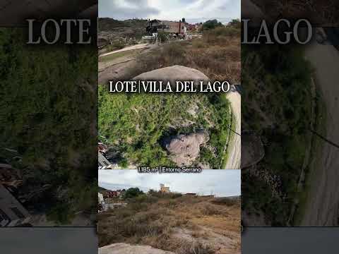 Lote en Venta | Villa del Lago | 1.185 m² #villacarlospaz #terreno #sierrasdecordoba
