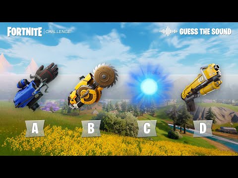 GUESS THE FORTNITE WEAPON SOUND - #8 - FORTNITE CHALLENGE
