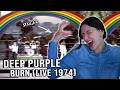 An absolute RIOT!!! | Deep Purple - Burn 1974 Live | Singer Reacts |