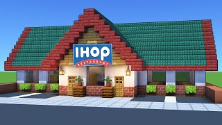 How To Build a Ihop In Minecraft