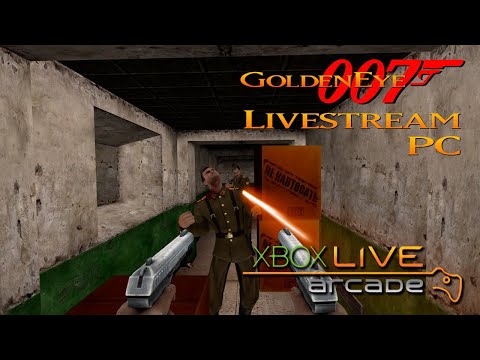 GoldenEye 007 XBLA - 100% Livestream - PC Mouse & Keyboard