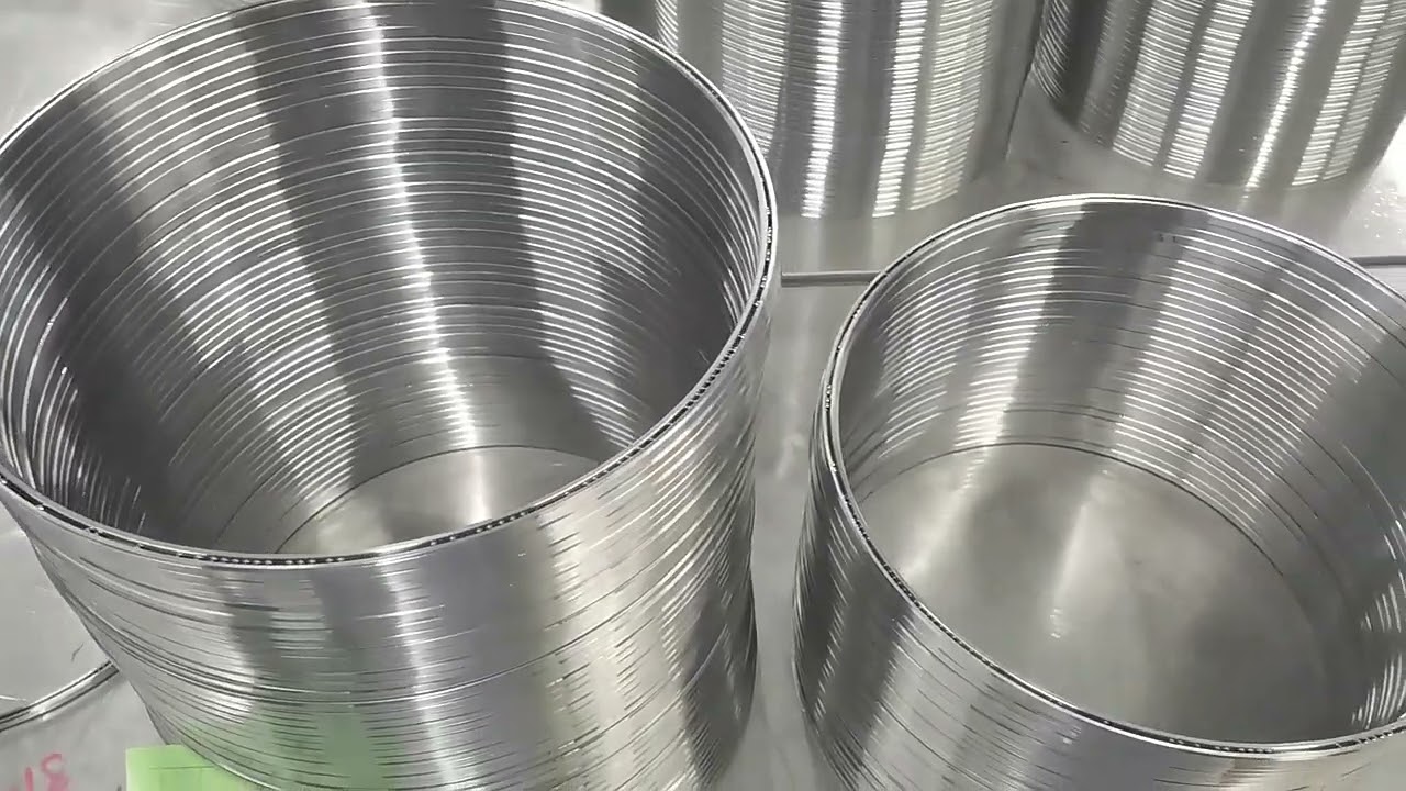 Thin section bearing production process