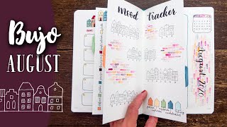 AUGUST🏠Bullet Journal Setup 2020 | plan with me deutsch