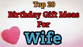 20 Best Birthday Gift Ideas For Wife | Surprise Gifts For Wife @MagicGiftLab