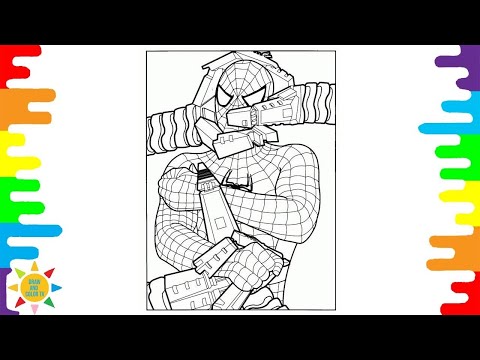 Dr. Octopus Spider-Man Coloring Page | Spiderman Coloring |  Diviners - Savannah