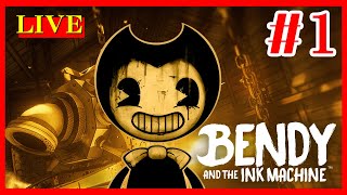 【初見】BENDY AND THE INK MACHINE＃１【LIVE】