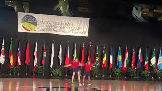 Nick &amp; LJ 2 Wheel at WJR2018 Grand World Champions