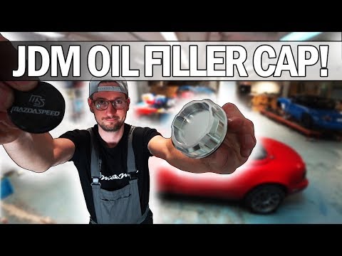 MX5 NA Miata - How to replace your oil filler cap!