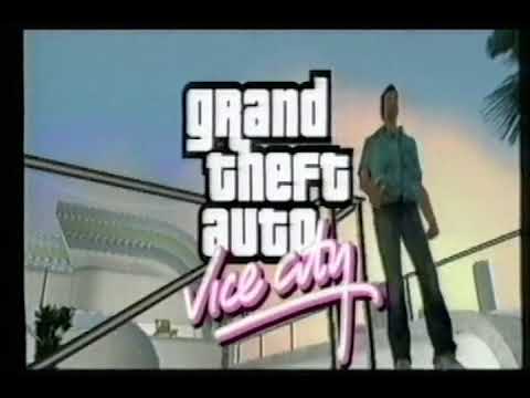 Grand Theft Auto: Vice City, PS2 (Rockstar, 2002) UK TV ad