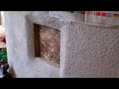 10.11.11  [Charlotte, Vermont] Tour of a Straw Bale House