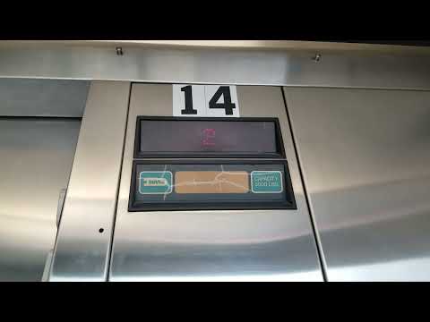 Reupload: 1989 Dover Impulse Hydraulic Parking Elevator @ NorthTown Mall, Spokane WA