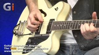 Video thumbnail for Duesenberg Fullerton CC Guitar Review - Issue 12 - Guitar Interactive Magazine by Guitar Interactive Magazine