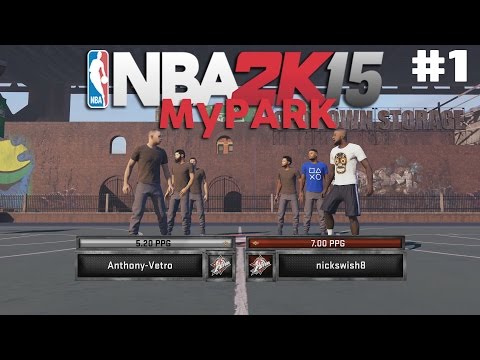 NBA 2K15 MyPARK - HE GOT HUNG ON A DUNK?! Ft StaxMontana & Nickswish8