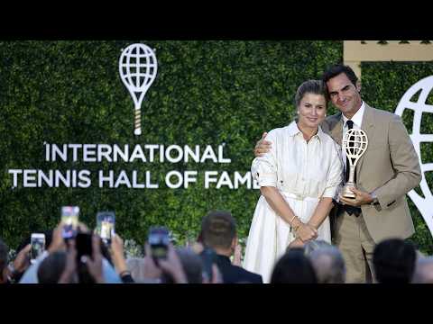 Roger FEDERER intronisé au HALL of FAME du TENNIS !
