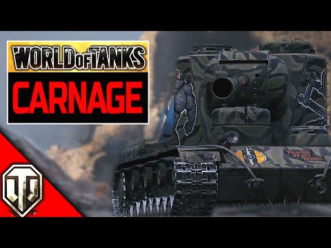World Of Tanks ►CARNAGE◄ [STREAM HIGHLIGHTS]