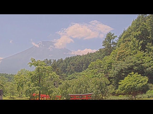 忍野しのびの里ライブカメラ／Live stream of Mt.Fuji from "Oshino Ninja Village" cctv 監視器 即時交通資訊