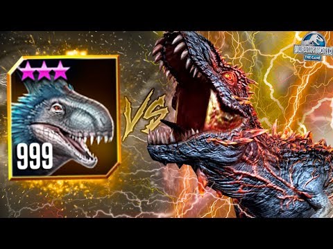 WORLD BOSS ALPHA 06 VS LVL 999 YUDON! - Jurassic World The Game - * HALLOWEEN WORLD T.REX BOSS* HD
