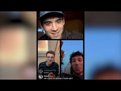 LAUV (IG LIVE) 'COZY' DISCUSSION PRE RELEASE with JEREMY ZUCKER and ALEXANDER23 (05222023)