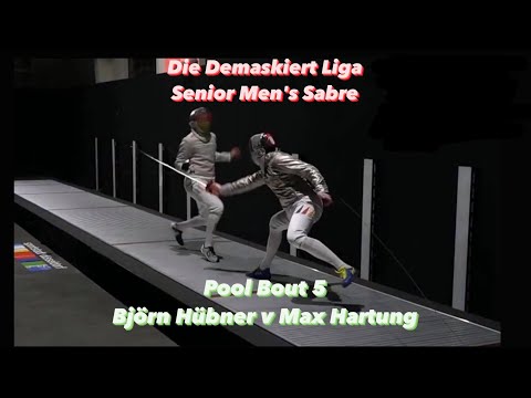 Demaskiert Liga 2020 SMS - Pool 5 - Bjorn Huebner v Max Hartung