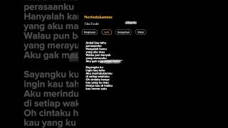 Download lagu Lagu Merindukanmu - Gita Youbi  🎶 #laguviral #lagutiktok #lyrics mp3