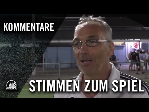Die Stimmen zum Spiel  (SV Bergfried Leverkusen - SV Schlebusch, 4. Runde Bitburger-Pokal 2016/2017)