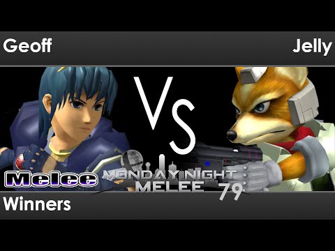 MNM 79 - Geoff (Marth) vs Jelly (Fox) Winners - Melee