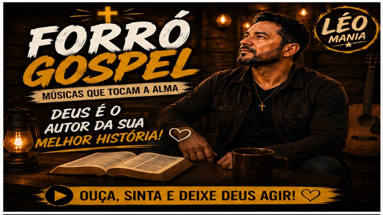 FORRÓ GOSPEL - DEUS É O AUTOR DA SUA MELHOR HISTÓRIA!