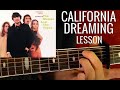 Guitar Lesson - CALIFORNIA DREAMING - The ...