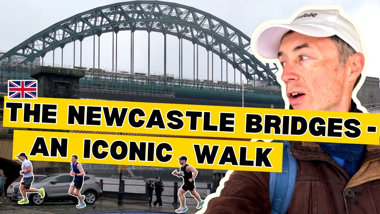 Walking Newcastle bridges over the Tyne