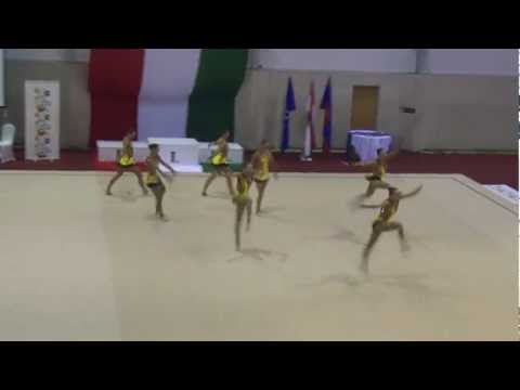 World Cup II, Hungary 2013.Aesthetic Gymnastics. Nebesa (Russia)