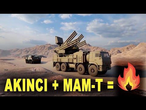 AKINCI TİHA and MAM-T: 🔥  RUSSIAN PANTSIR 🔥  - Turkish Armed UAV - Russian kamikaze - Pantsir