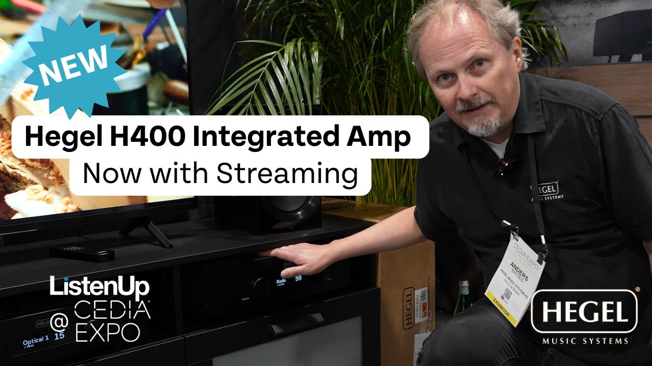 The New and Improved Integrated Amplifier from Hegel: The H400