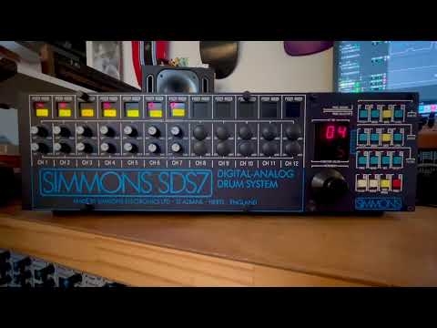 SIMMONS SDS7 ELECTRONIC DRUM SYNTHESIZER image 19