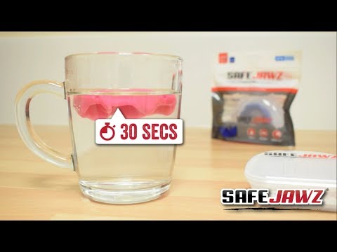 Safejawz Senior Intro Series Mouthguard - Transparent