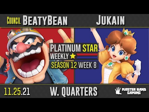 PSW S12:W8 - Council | Beatyean (Wario) vs Jukain (Daisy) - W Quarterfinals