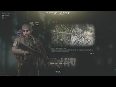 ESCAPE FROM TARKOV : Killing the scav boss and guards.  Reserve [UK]