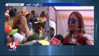 Badminton Player Gutta Jwala Surrender Gas Subsidy | Give It Up | V6 News