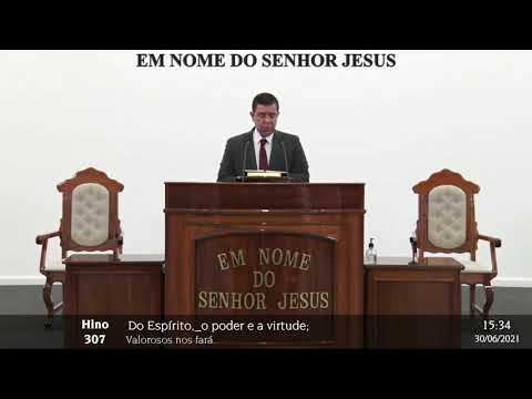 CCB HINO 307 CRISTO NOS DARÁ A SUA PLENITUDE