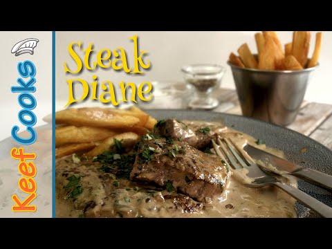 Steak Diane | Creamy Mushroom Sauce