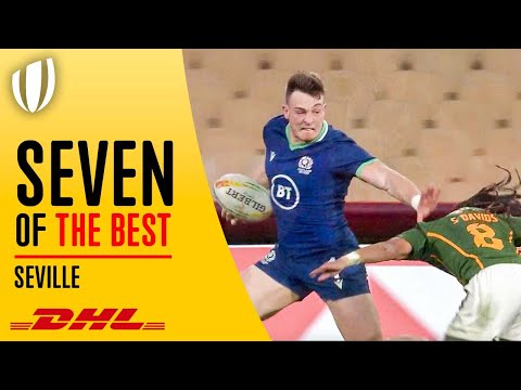 Seven Unbelievable Tries from Men's Sevens in Seville!