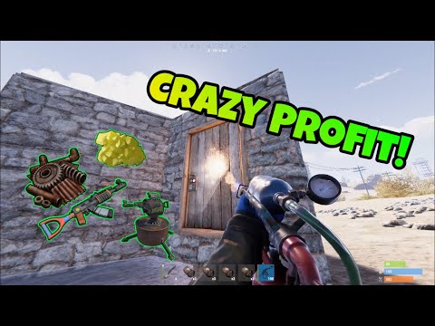 Flame Raiding for CRAZY Profit! - Rust Console Edition