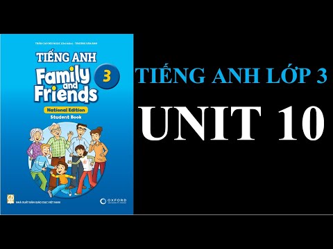 [TIẾNG ANH 3] [MỚI 2022] FAMILY AND FRIENDS National Edition - Unit 10. May I take a photos?