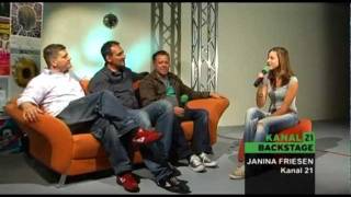 Kanal 21 Backstage - Richie Arndt and the Bluenatics