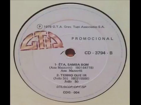 Ana Mazzotti - Eta, Samba Bom