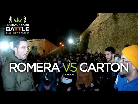 ROMERA vs CARTON 8os Mallorca 2018. 420 Backyard Battle