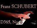 Franz SCHUBERT: 36 Original Dances, No. 6, D365