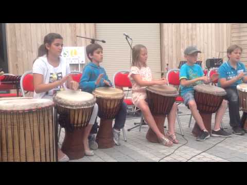 Concert de fin d'année 2014 - Djembé 1