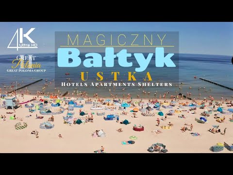 🌊 🏖️ Magiczna Ustka  #greatpoloniagroup #ustka #wakacje# #plaża