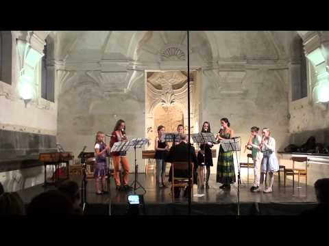 MLŠSH Valtice 2013 | Recorder ensemble - children | 13.7.2013